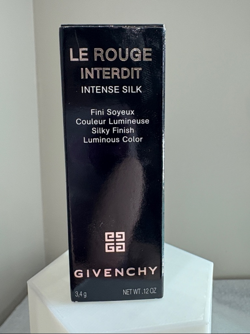 Givenchy, Le Rouge Interdit Intense Silk Satin Matte Lipstick 306 Full Size BNIB - Picture 4 of 5